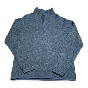 The Black Dog Martha’s Vineyard Blue 1/4 Zip Pullover Jacket Adult Large